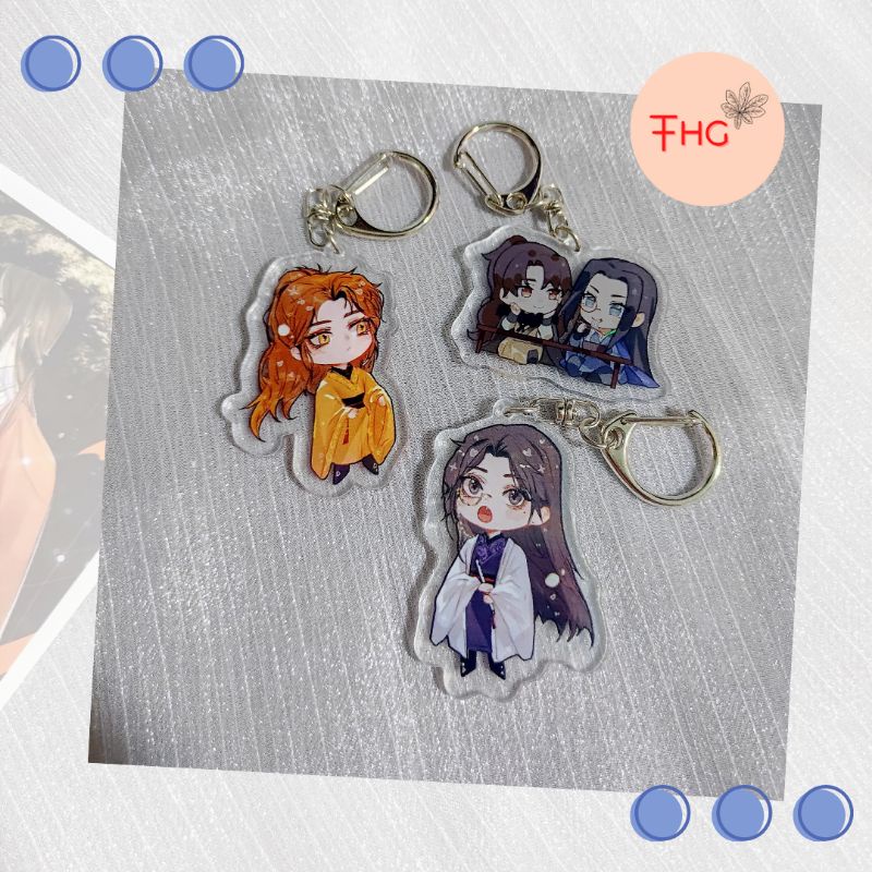 Chibi Mô Phỏng Các Nhân Vật Truyện Phán Quan Và Sát Phá Lang.