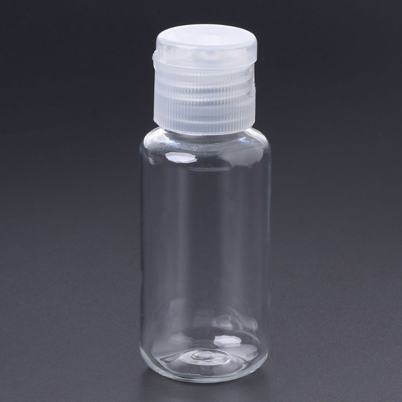 Bình Nhựa Trong Suốt 40ml Có Nắp Lật Đựng Mẫu Thử Tiện Dụng