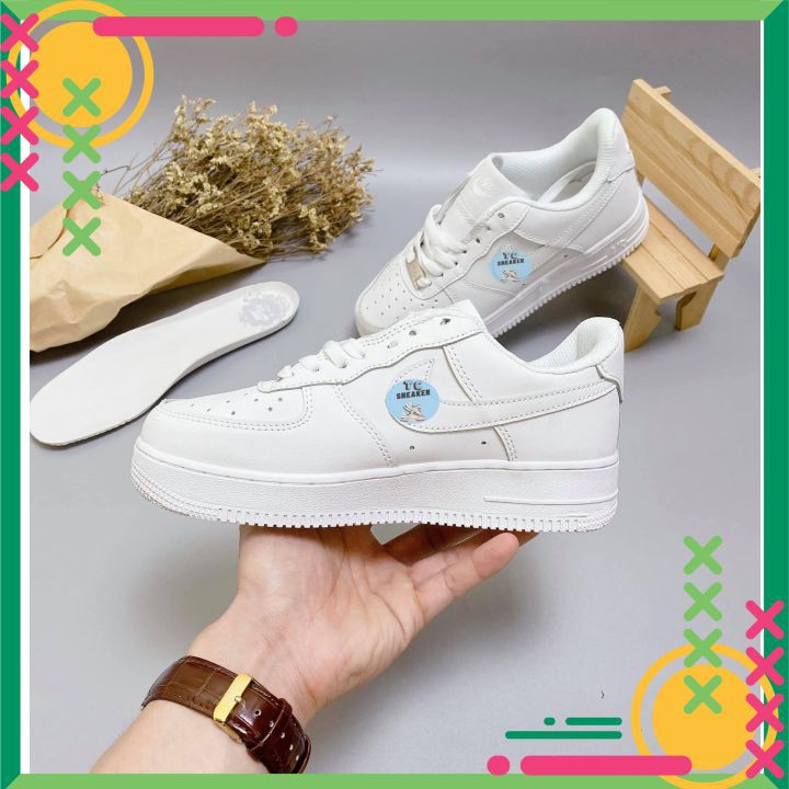 [Mã FAXANH245 giảm 10K đơn 50K] [🌺 XẢ LỚN] Giày Nike Air Force 1✨Nike AF1 Nam Nữ Màu Trắng ☀️ Cực HOT 2021 | BigBuy360 - bigbuy360.vn