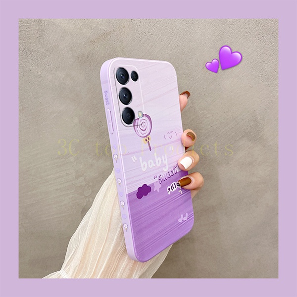 ốp lưng OPPO Reno5 ốp lưng OPPO Reno 5 5G Điện Thoại Viền Thẳng Họa Tiết Tranh Sơn Dầu Sáng Tạo Ốp OPPO Reno5