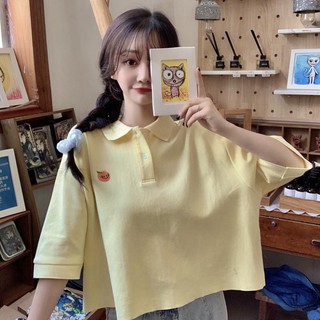 [FREESHIP] ÁO THUN CỔ POLO CROPTOP <3