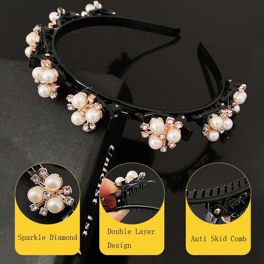 Norman Kẹp Tóc Cố Định Tóc Mái Cố Định Tóc Cố Định Bằng Resin Đính Ngọc Trai Giả Phong Cách Hàn Quốc Nhiều Màu Sắc Kiểu Hàn Quốc