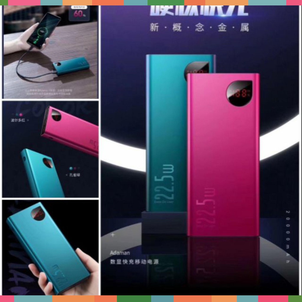 Pin sạc dự phòng Baseus Adaman 20000mAh/22.5W _AK