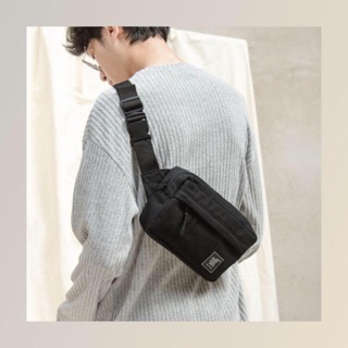 Túi đeo chéo vải canvas cao cấp cá tính pocket hip pack - chống nước tote talk