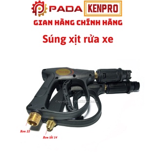 Súng rửa xe áp lực cao-ren 14mm và ren 21mm tùy chọn
