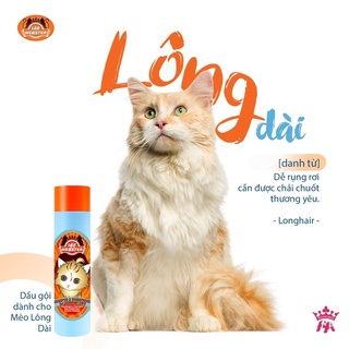 Dầu gội và xả cho mèo Lee Webster 280ml