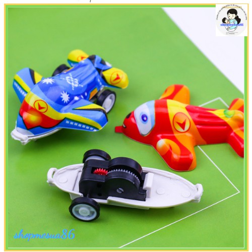 Đồ chơi máy bay mini chạy đà nhiều màu sắc cho bé thỏa thích vui chơi