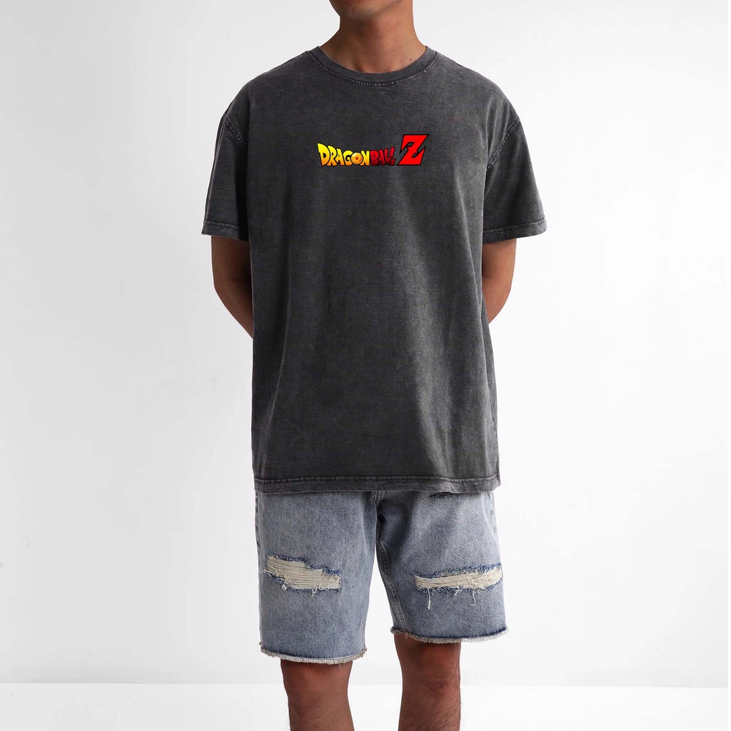 Áo thun tay lỡ nam nữ in hình Goku , Vải Cotton Form Oversize - SELECTED.STORE