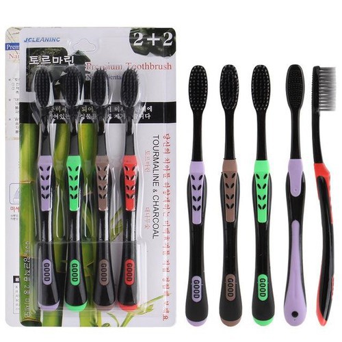 COMBO 4 BÀN CHẢI NANO THAN HOẠT TÍNH XUẤT HÀN SIÊU HOT