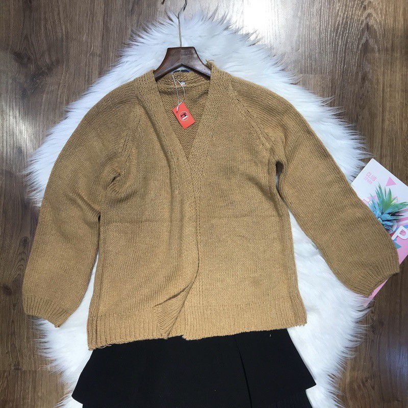 Khoác cardigan len đan | BigBuy360 - bigbuy360.vn