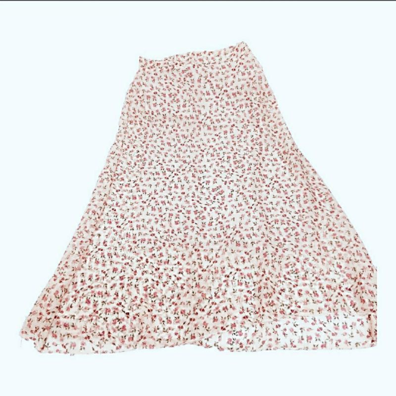 Chân váy hoa nhí Vintage, váy hoa nhí vintage dáng dài CHILLSTYLE V01 | BigBuy360 - bigbuy360.vn