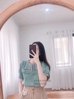 Áo cổ bèo Bigsize 60kg-90kg Size (L/XL/XXL)