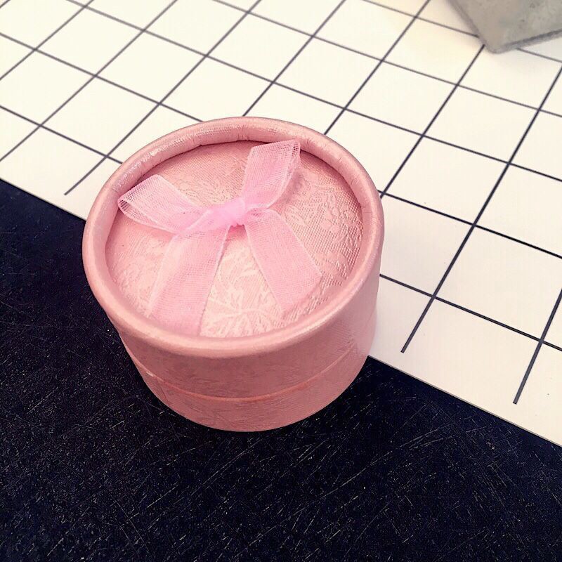 Hộp tròn nơ đựng nhẫn ❤️siêu đẹp rẻ❤️ sẵn sll-Hộp Đựng Trang Sức Hình Tròn