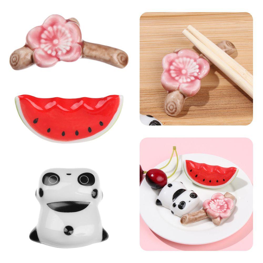 Giá Đỡ Đũa Bằng Sứ Hình Dưa Hấu Dễ Thương