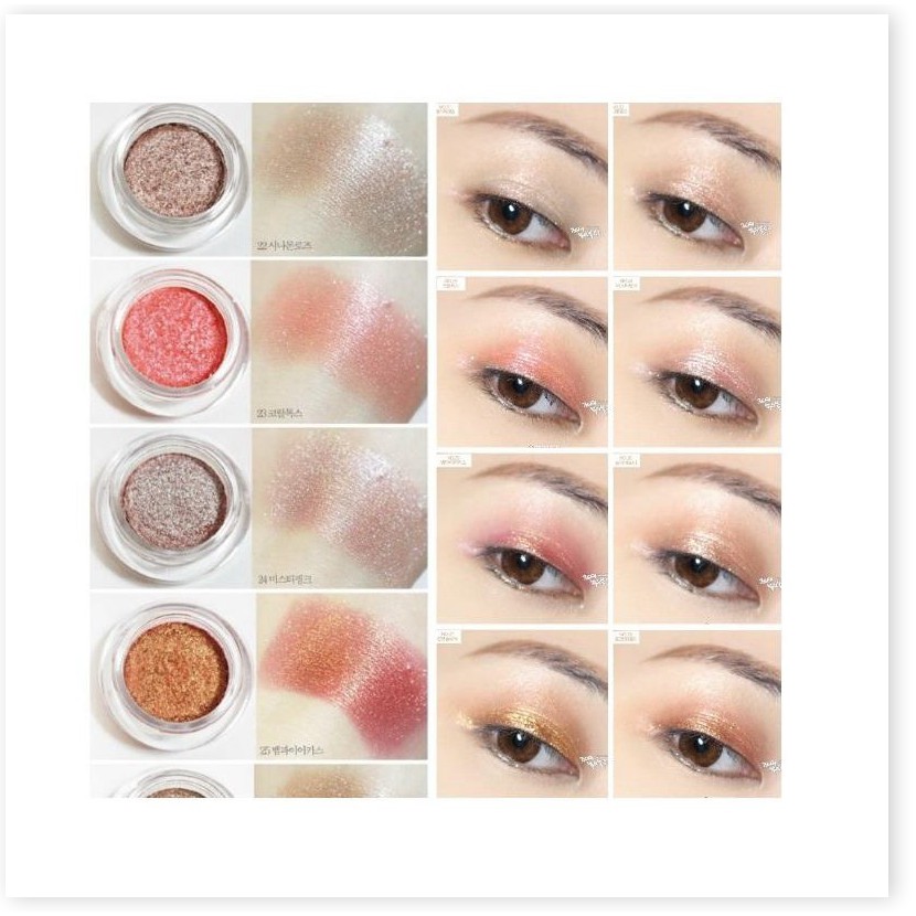 [Mã giảm giá mỹ phẩm chính hãng] Phấn Mắt Nhũ SHINE FIX EYES - Hàn Quốc