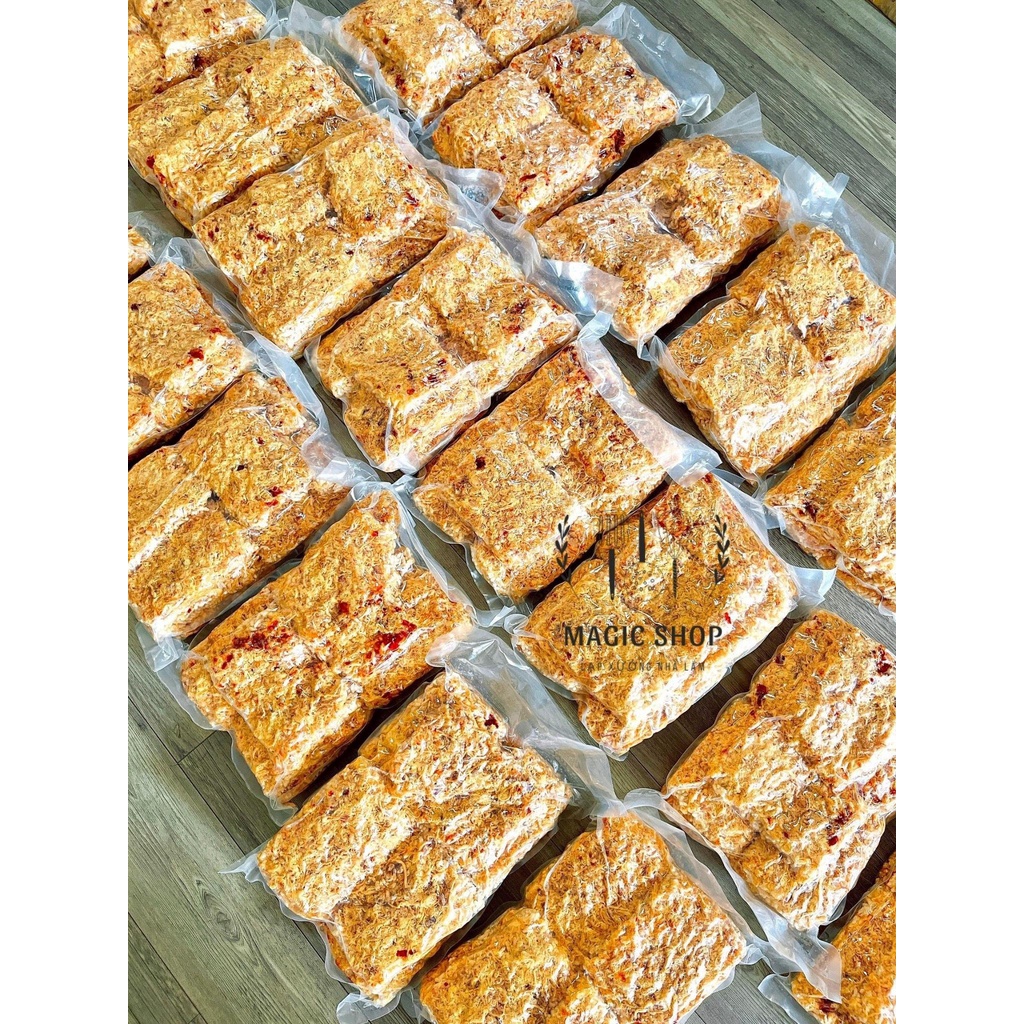 Cơm cháy siêu chà bông Magic Shop dùng làm đồ ăn vặt