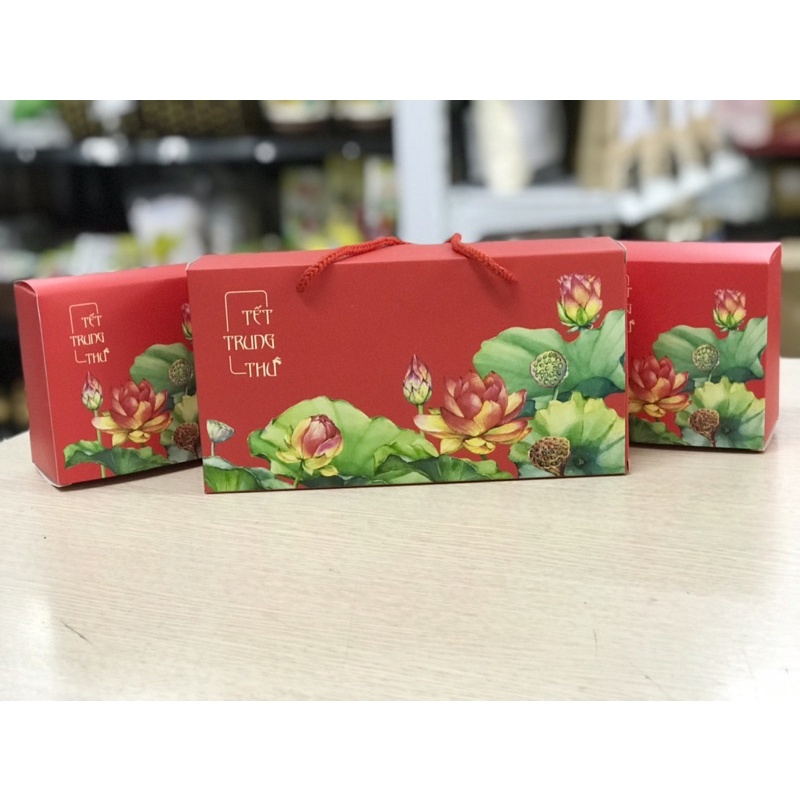 Hộp đựng bánh trung thu 2 bánh 125g - 250g