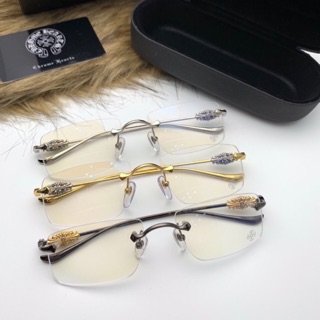 Kính gọng Chrome Heart Mắt khoan Cao cấp - Frame JAPAN cao cấp