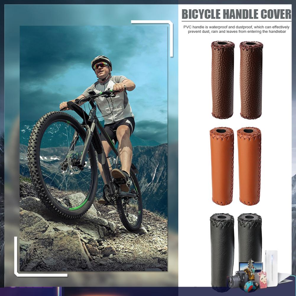 Cặp bao tay lái xe đạp MTB bọc da PU chống trượt