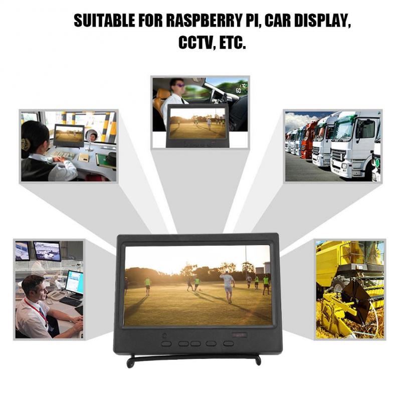 Màn hình đa năng xách tay 7 Inch 1024x600 hỗ trợ đầu vào HDMI/VGA/AV