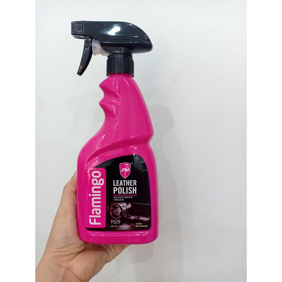 Kem Dưỡng Bóng Và Phục Hồi Đồ Da - Nội Thất Da Cao Cấp Flamingo F029 500ml