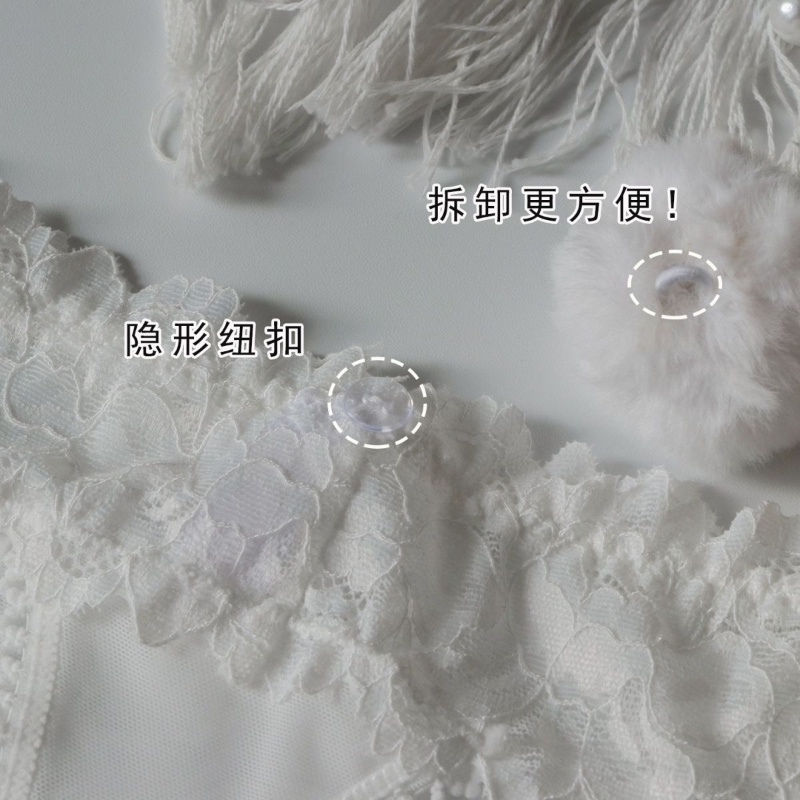 Quần Lót Tam Giác Lưng Thấp Phối Ren Không Đường May Phong Cách Nhật Bản Dễ Thương Cho Nữ