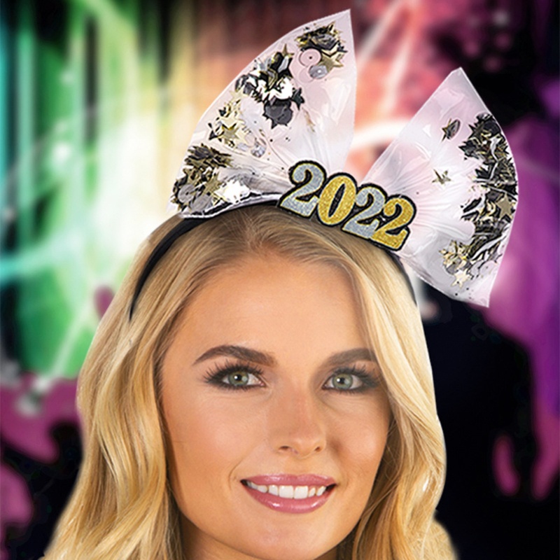 Băng Đô Nơ Cài Tóc Mừng Năm Mới 2022