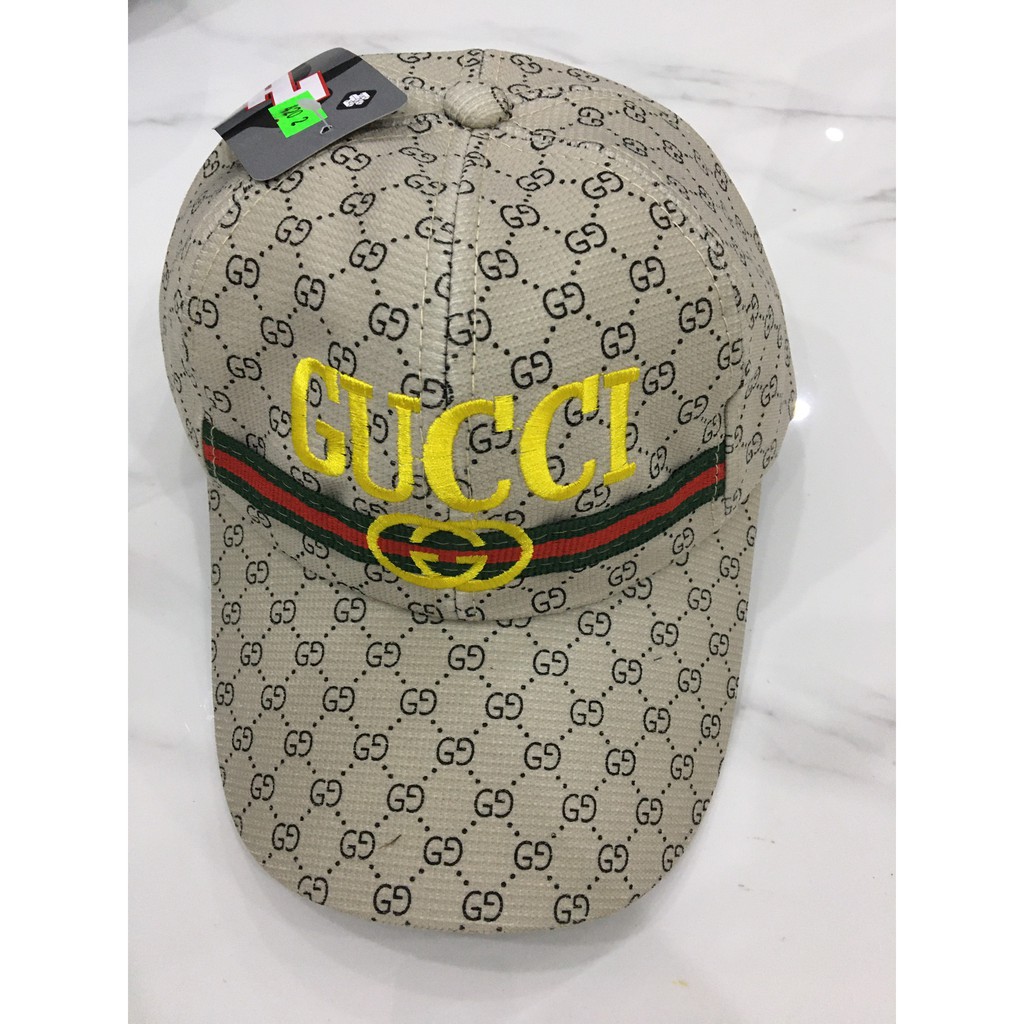 Mũ Lưỡi Trai cao cấp Thêu Chữ Thời Trang Xuân Hè 2021 Phong Cách Hàn Quốc cho Nam GUCCI