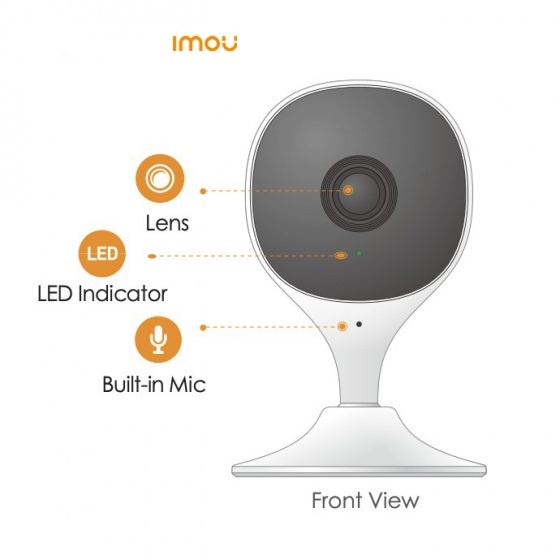 Camera IP Wifi Imou đứng Cue 2E IPC-C22-D 2M - Trắng