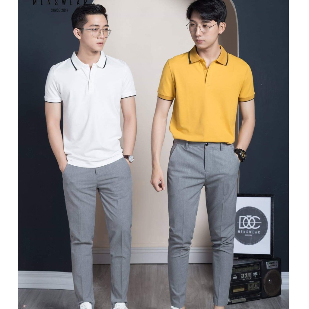 Áo thun POLO nam BASIC VNXK tay ngắn cao cấp | BigBuy360 - bigbuy360.vn