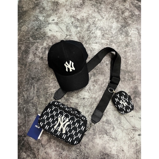 (ảnh thật)Túi đeo chéo/ túi tote Monogram Jacquard Cross hàng chuẩn