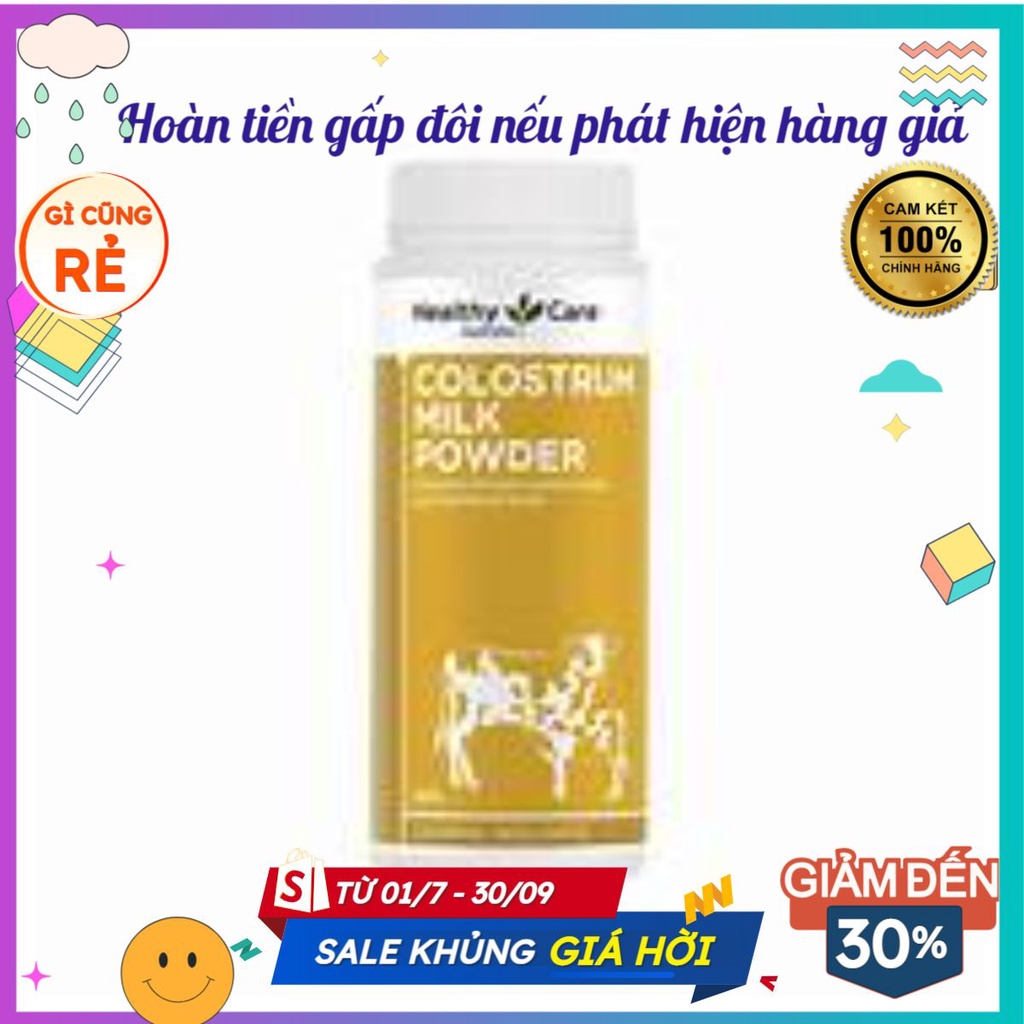 Sữa bò Non nội địa Úc - Healthy Care Colostrum Milk Powder 300g [Úc]