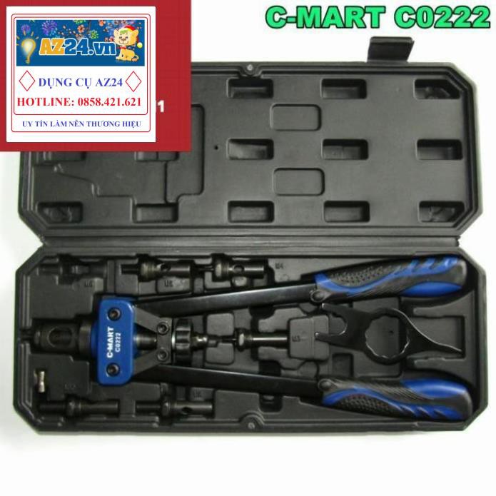 Kềm rút rive đinh tán ren Ecu C-mart C0222 M3-M10 RẺ HƠN HOÀN TIỀN