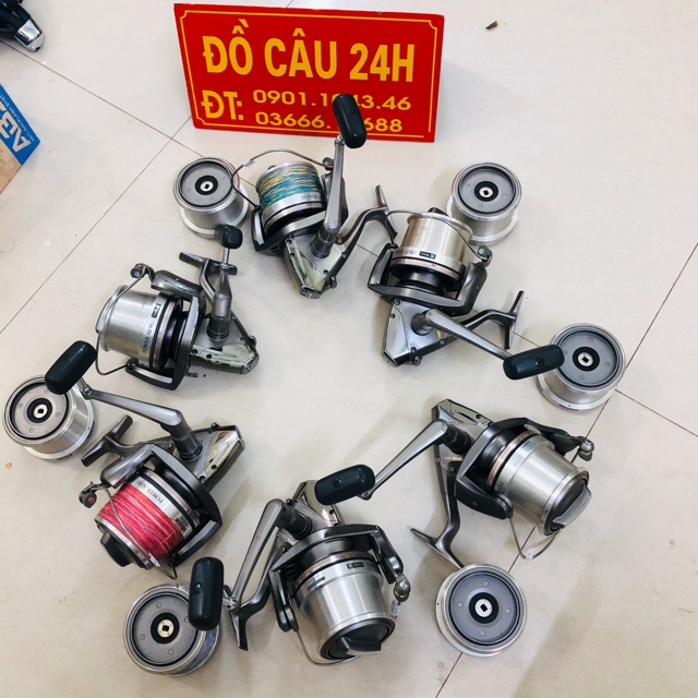 Máy Câu Cá Nhật Bãi Cối Nông, Mobin Sống Shimano, Daiwa...