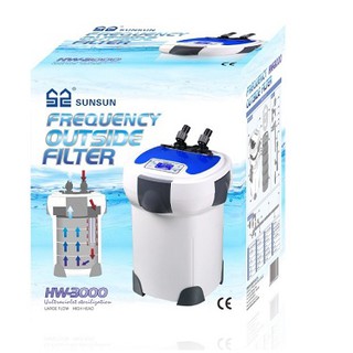 Lọc thùng cho bể cá cảnh, bể thuỷ sinh Sunsun HW-3000
