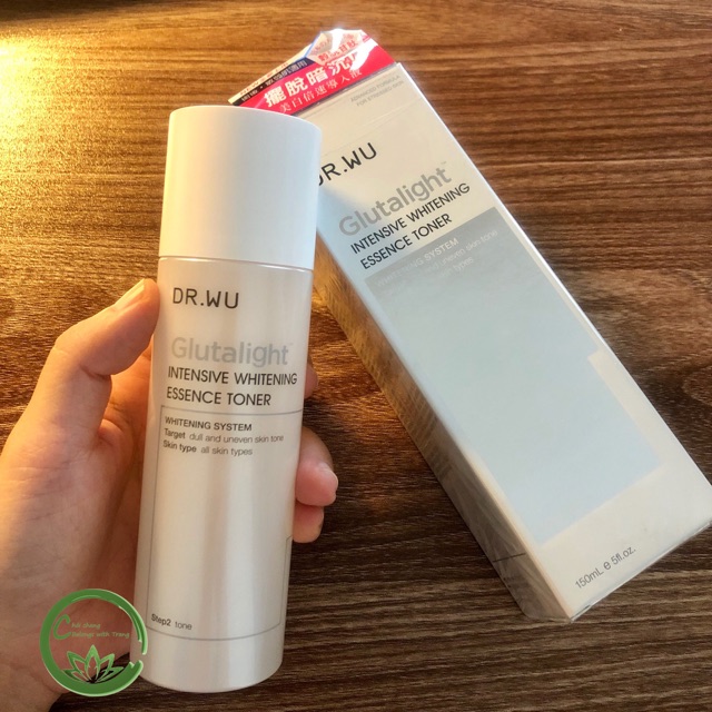 [ Dr.wu  ] Toner dòng glutalight sáng da