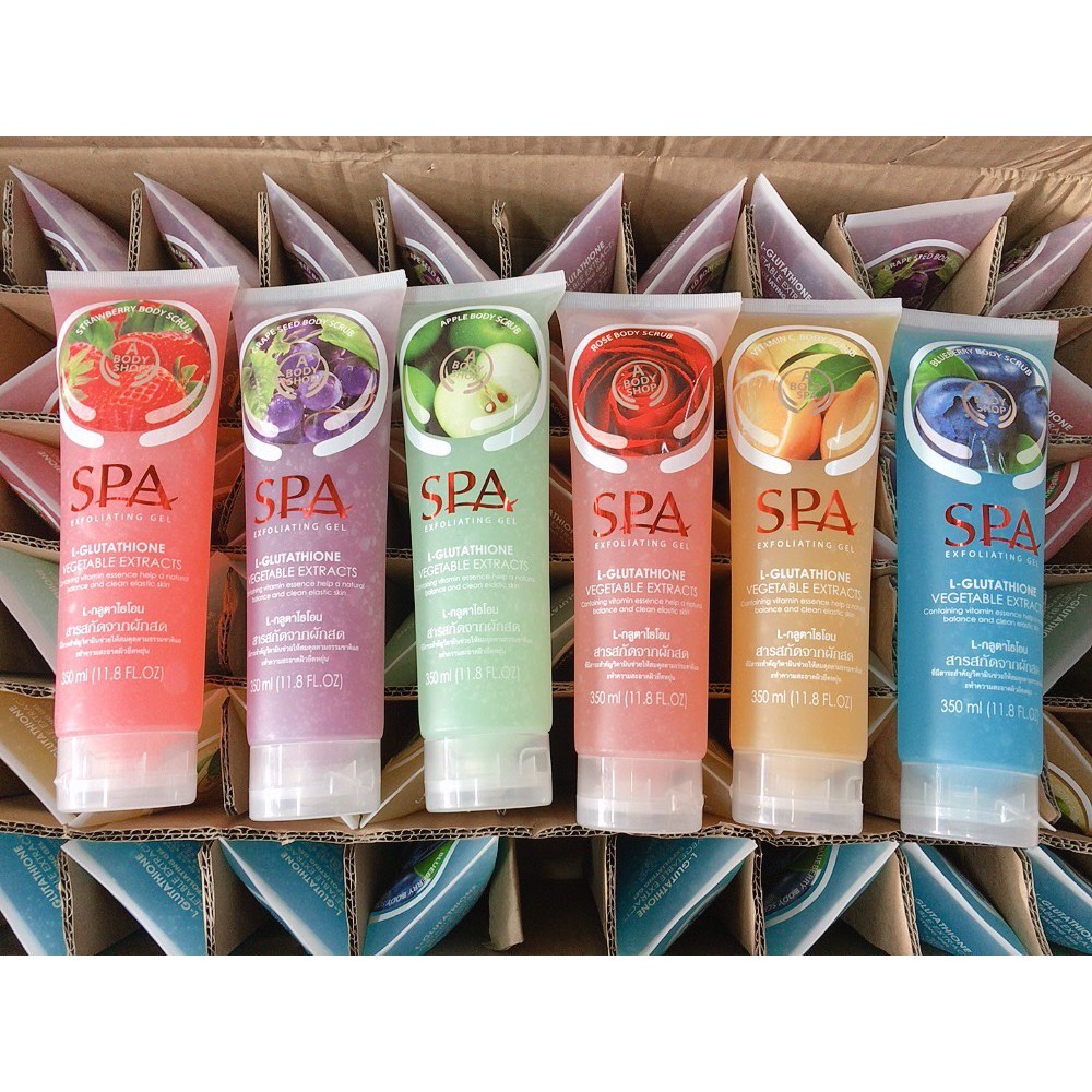Tẩy tế bào chết Spa trái cây
