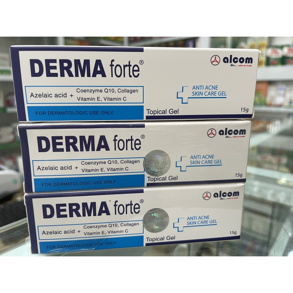 Kem bôi da Derma forte giảm mụn, mờ thâm, dưỡng da tuýp 15g