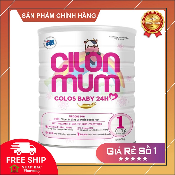 ✅ sữa colosbaby cilonmum 24h sữa bột cho bé 0 12 tháng bổ sung lợi khuẩn giảm biếng ăn phát triển não bộ