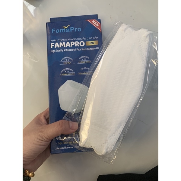 1 hộp 10 cái khẩu trang 4D Nam anh