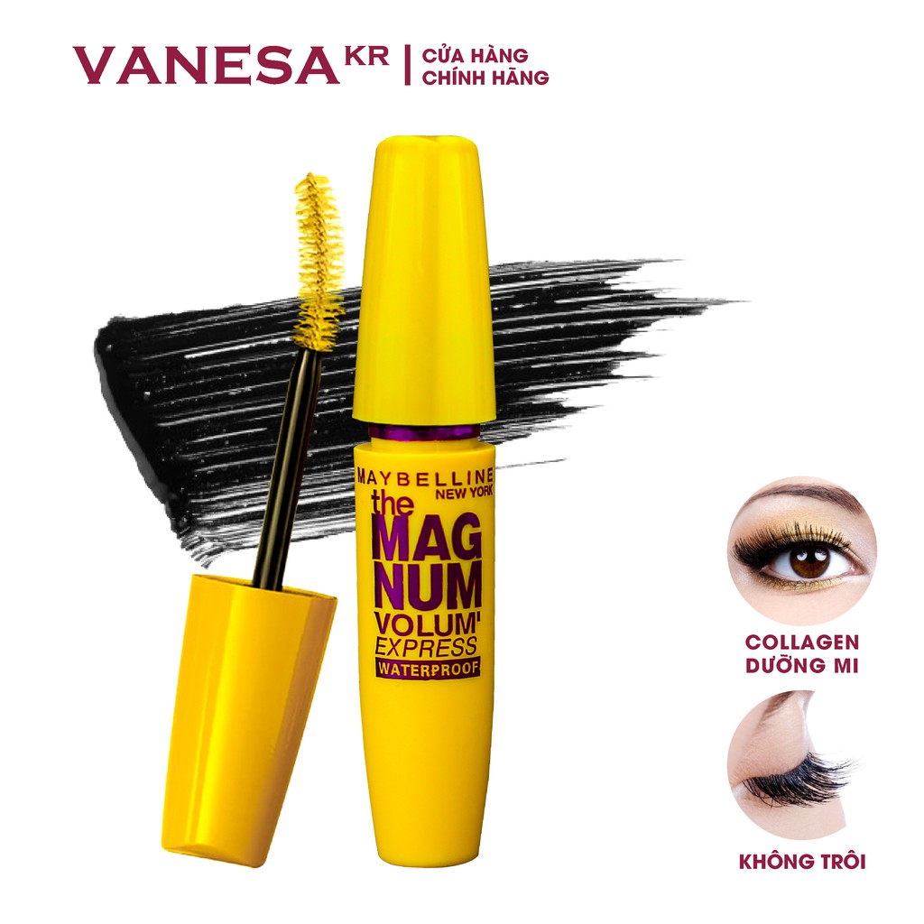 Mascara maybeline làm dày mi, mascara Vanesa Beauty
