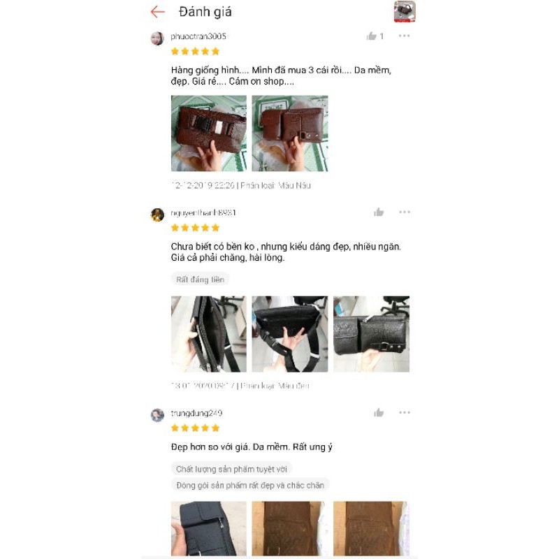 Túi Nam - Túi Nam Đeo Chéo Phong Cách Đeo Bụng Đeo Trước Ngực Túi Đeo Chéo Bao Tử Da XỊN Phong Cách Hàn Quốc  - M09 | BigBuy360 - bigbuy360.vn