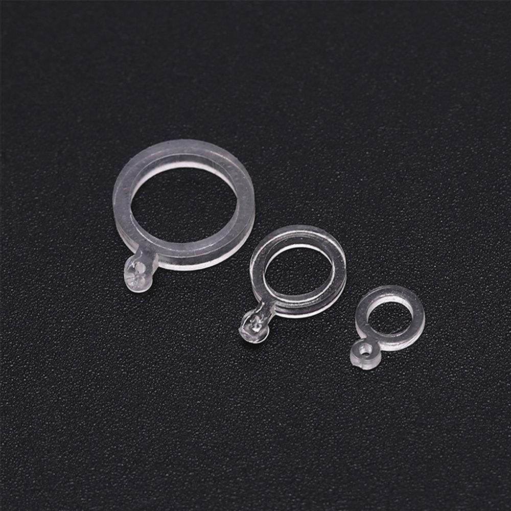 MYRONGVN Set 100 Hạt PE Trắng Trong Suốt Thu Hút Cá