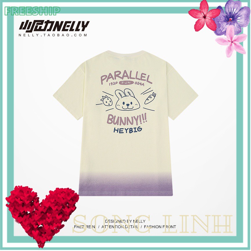 Áo thun Nelly - Heybig : Mẫu BUNNY HEYBIG