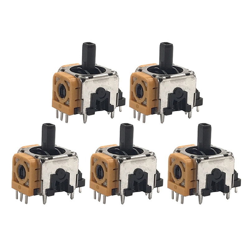 Set 5 Cần Điều Khiển Cảm Biến Analog 3D Cho PS5