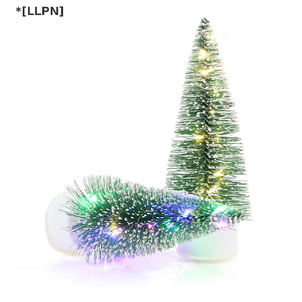 Cây Thông Noel Có Đèn LED Phát Sáng Trang Trí Nhà Búp Bê Tỉ Lệ 1: 12