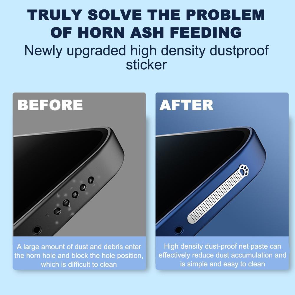 4 Miếng Lọc Bụi Kim Loại Cho Loa Điện Thoại Apple 13ProMax IPhone12Mini W6F6