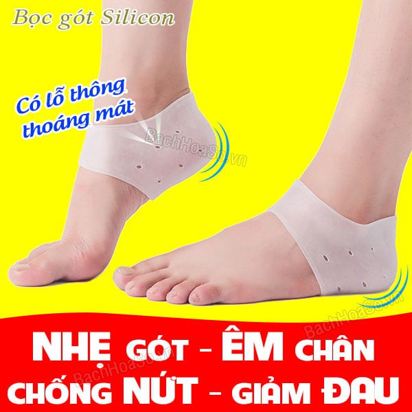 Miếng bọc silicon bảo vệ gót chân