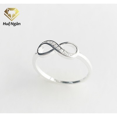 Nhẫn bạc 925 Huệ Ngân - vô cực RR1792
