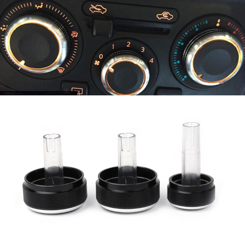 Set 3 Núm Vặn Điều Khiển Máy Điều Hòa Không Khí A/C